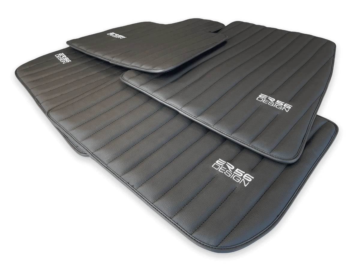 Leather Floor Mats For Rolls Royce Ghost Series II (2021-2024) ER56 Design Brand - AutoWin