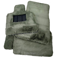 Light Green Sheepskin Floor Mats for Rolls-Royce Ghost Series I (2010–2020)