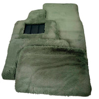 Light Green Sheepskin Floor Mats for Rolls-Royce Ghost Series I (2010–2020)