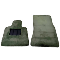 Light Green Sheepskin Floor Mats for Rolls-Royce Ghost Series I (2010–2020)
