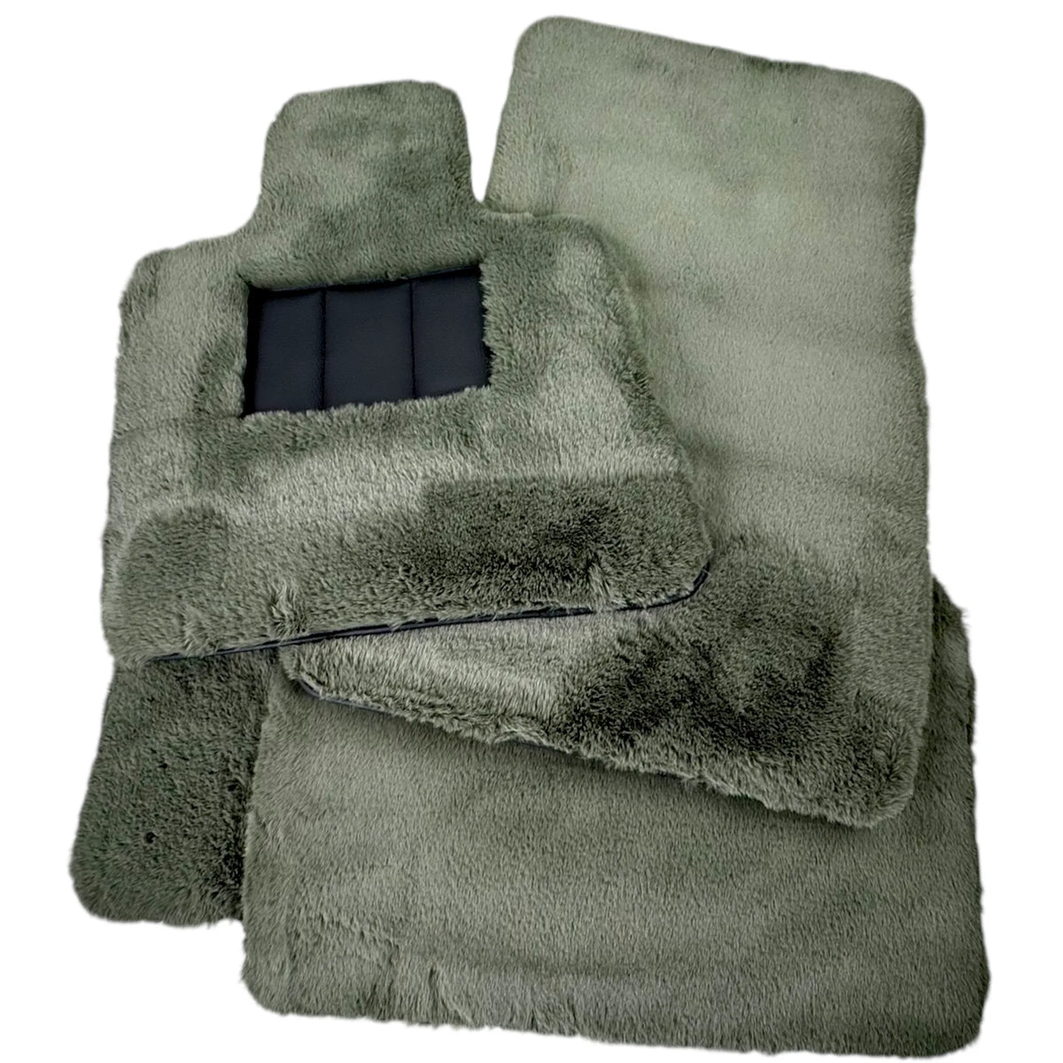 Light Green Sheepskin Floor Mats for Rolls-Royce Phantom VIII (2017-2024)