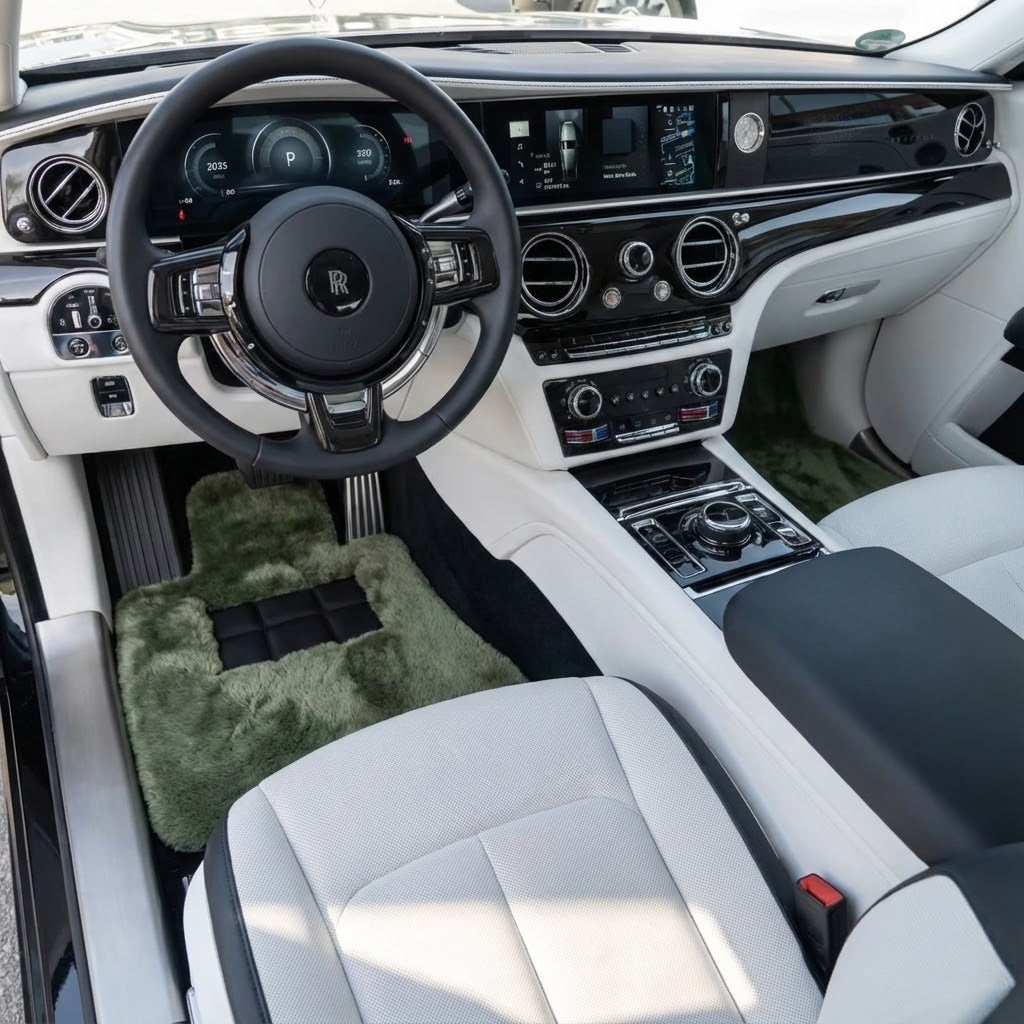 Interior look of floor mats for Rolls-Royce Spectre (2023-2024)