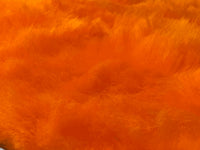 Orange Schaffell Autofußmatten für Rolls Royce Phantom VIII (2017-2024) ER56 Design Marke - AutoWin