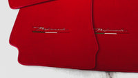 Alfombrillas rojas para Alfa Romeo 166 (2003-2007)