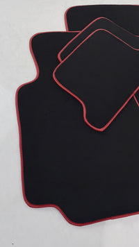 Alfombrillas negras para coche BMW 8 Series E31 Coupé de 2 puertas (1989-1999)