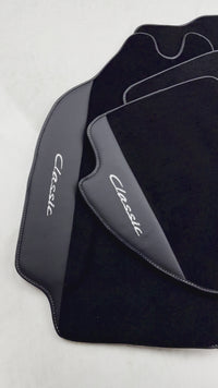 Tapis de voiture noirs pour Porsche 911 - 964 (1989-1994)