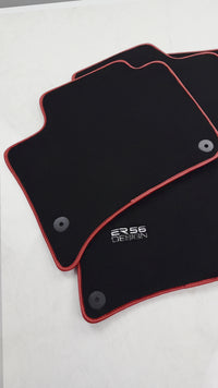 Tapis de voiture noirs pour Porsche Cayenne (2010-2018) Design ER56