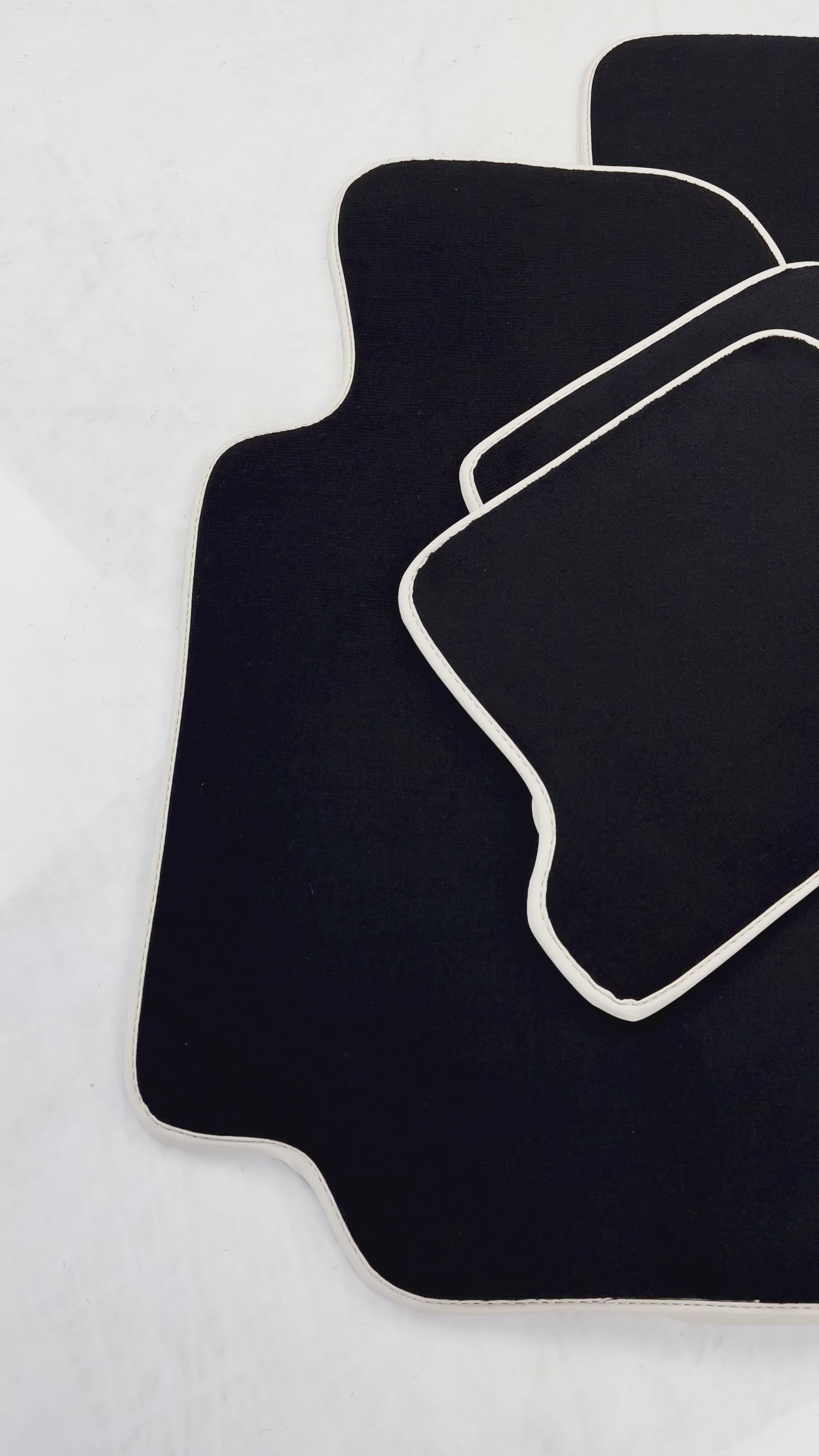 Tappetini neri per auto per BMW 8 Series E31 Coupé 2 porte (1989-1999) - AutoWin