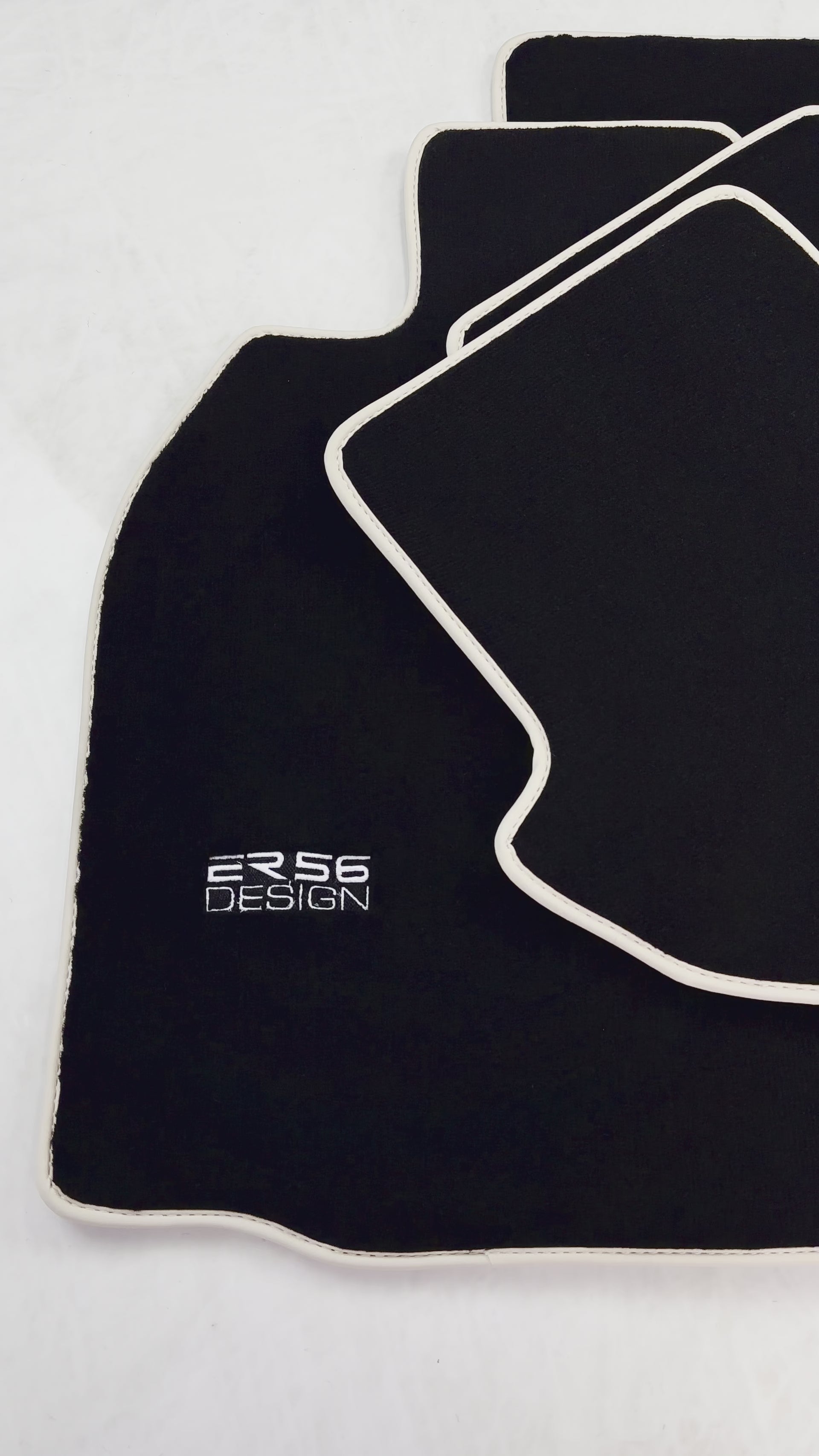 Tapis de voiture noir pour Porsche 911 - 997 (2005-2011) Design ER56 - ER56 Design