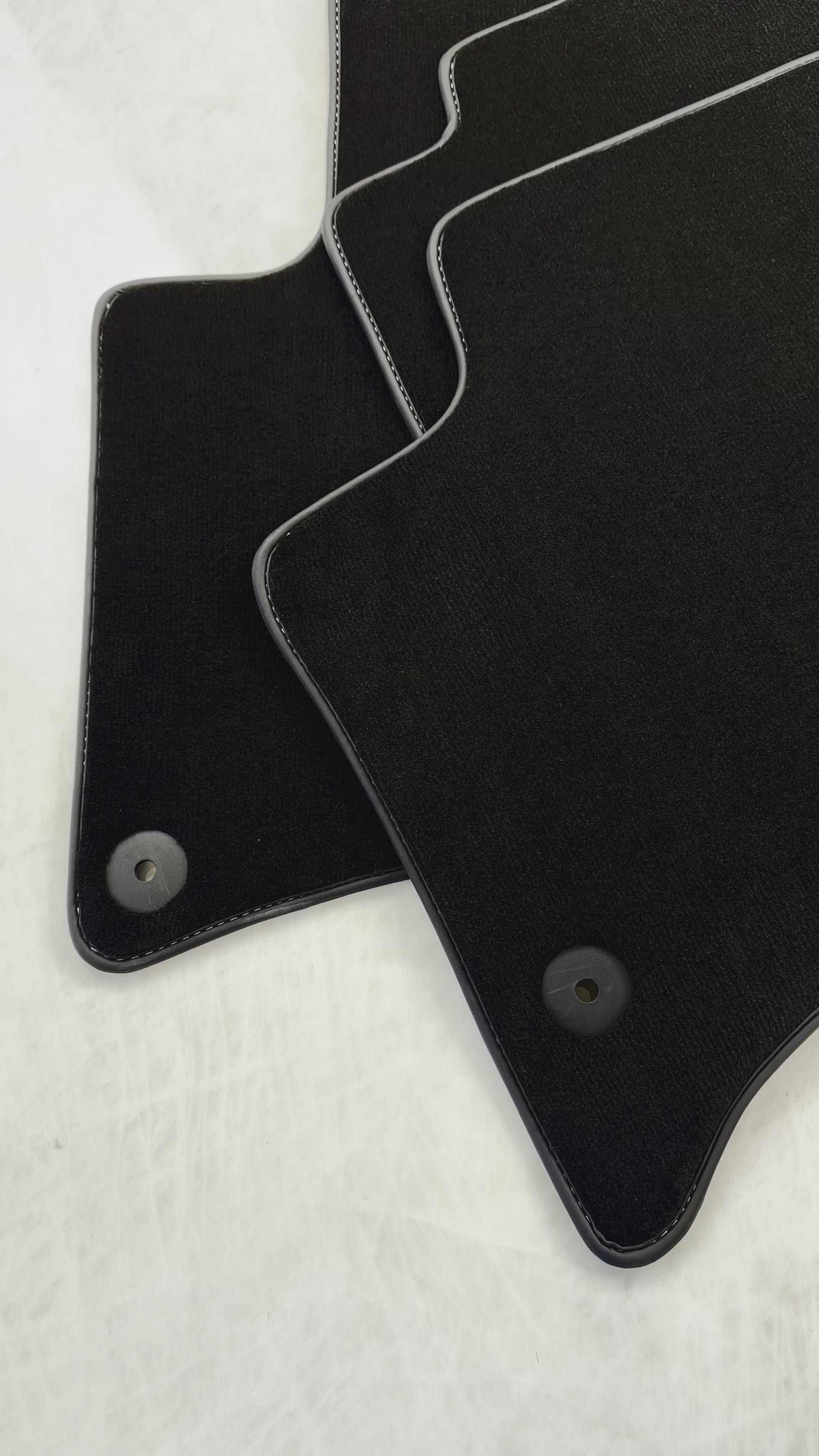 Alfombrillas negras para coche para Porsche Cayenne (2010-2018) - AutoWin