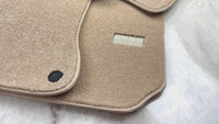 Tapis de voiture de luxe beige pour Mercedes Benz Classe C S206 Break (2021-2023) Hybride | Design ER56