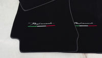 Tapetes de automóvil negros personalizables para Alfa Romeo 166 (2003-2007)