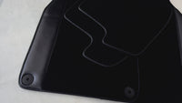 Alfombrillas negras para coche para Porsche 911 - 964 (1989-1994) con carbono