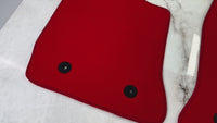 Alfombrillas rojas para coches para Chevrolet Corvette C7 Targa Top (2014-2019)