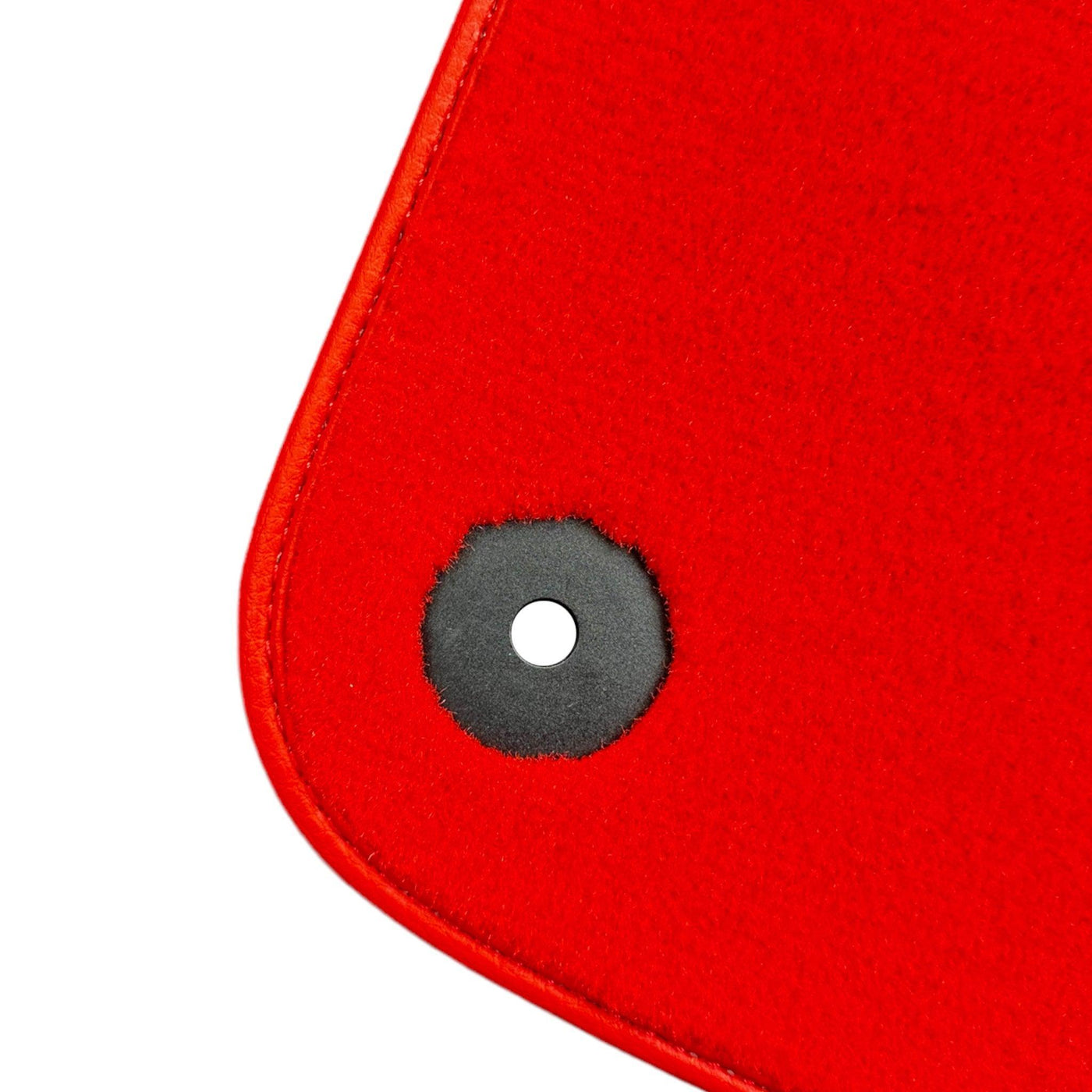 Red Floor Mats For Bentley Bentayga (2015-2023) with Alcantara Leather - AutoWin