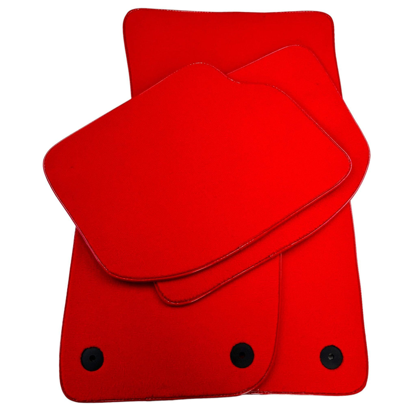 Red Floor Mats For Bentley Continental GTC Convertible (2018–2023) - AutoWin