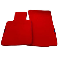 Red Floor Mats For BMW Z4 Series G29 With M Package AutoWin Brand - AutoWin