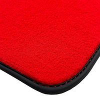 Red Floor Mats for Mini Cooper / One R53 (2001-2007) Cooper S - AutoWin