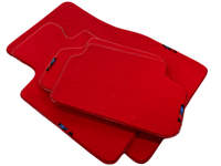Red Mats For BMW M3 G81 Touring (2022-2026) With M Package AutoWin Brand - AutoWin