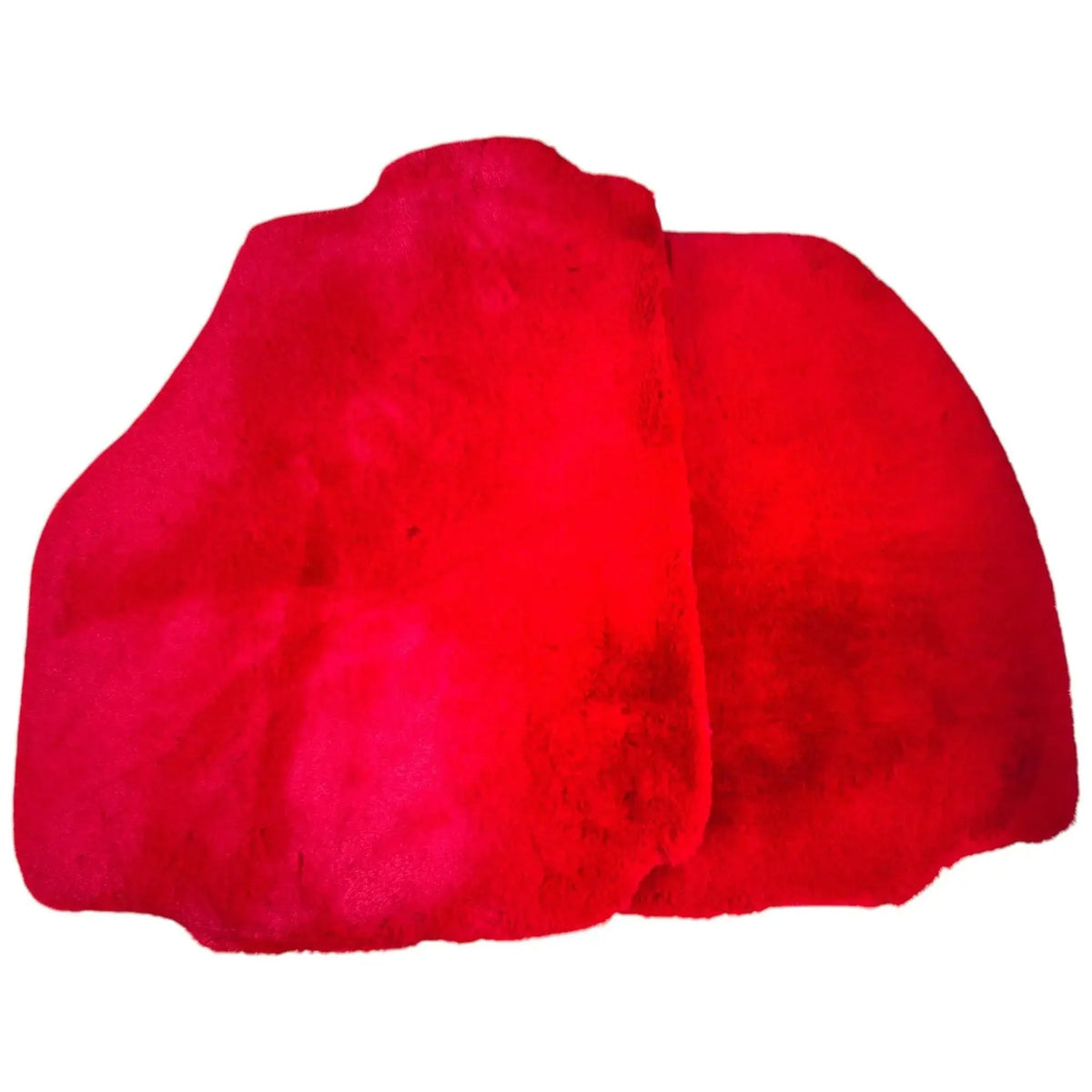 Red Sheepskin Floor Mats for Ferrari 458 GT2 (2012-2015)
