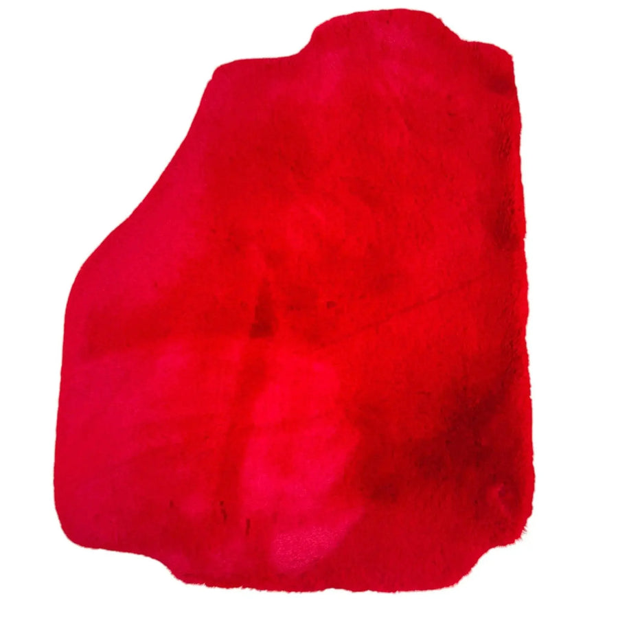 Red Sheepskin Floor Mats for Ferrari 458 GT2 (2012-2015)