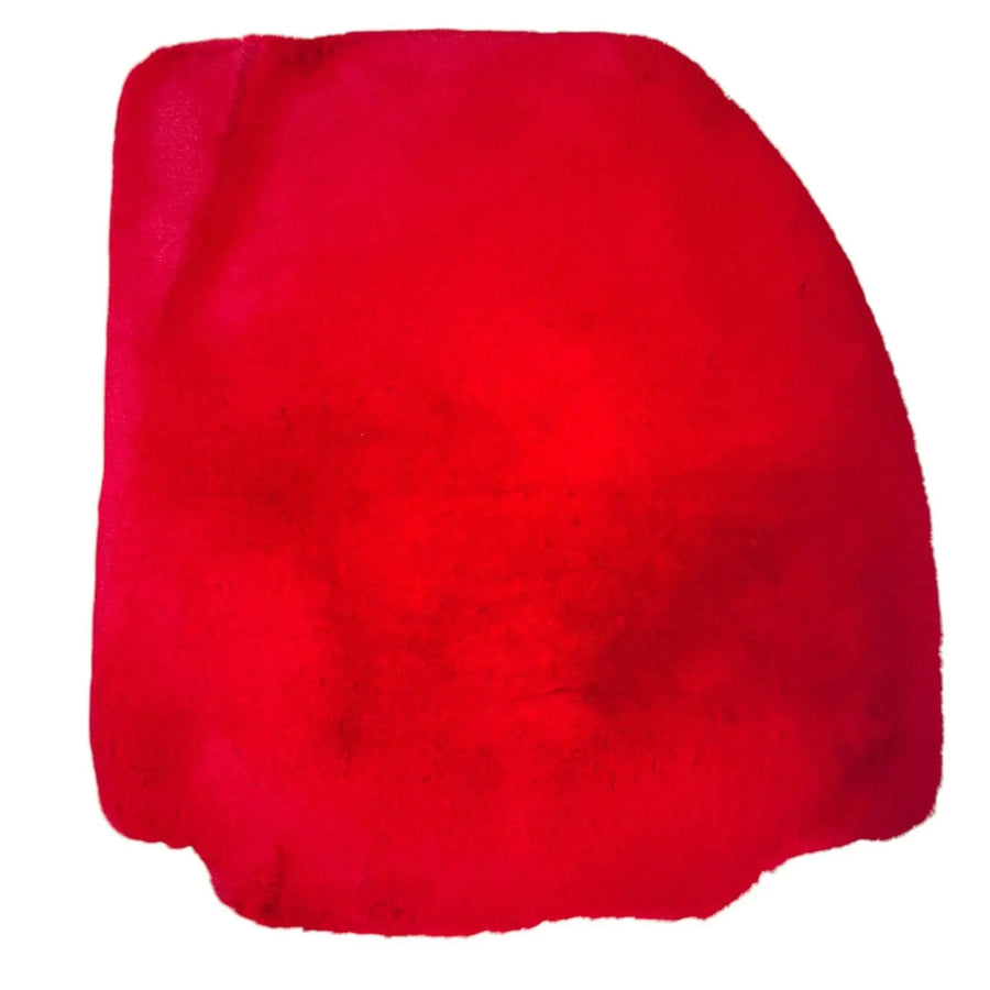 Red Sheepskin Floor Mats for Ferrari F8 Spider (2019-2023)