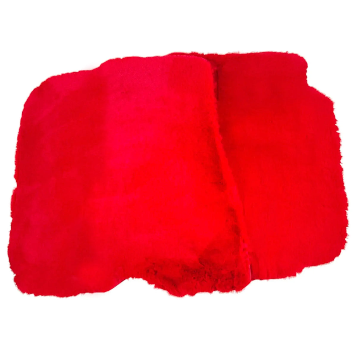 Red Sheepskin Floor Mats for Ferrari Portofino (2018-2023)