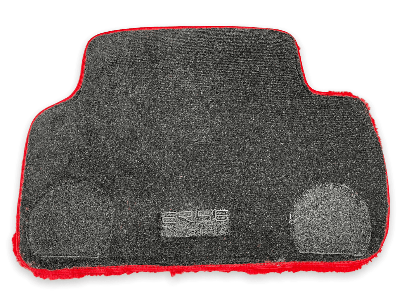 Red Sheepskin Floor Mats For Rolls Royce Shadow 1965-1977 Er56 Design Brand - AutoWin