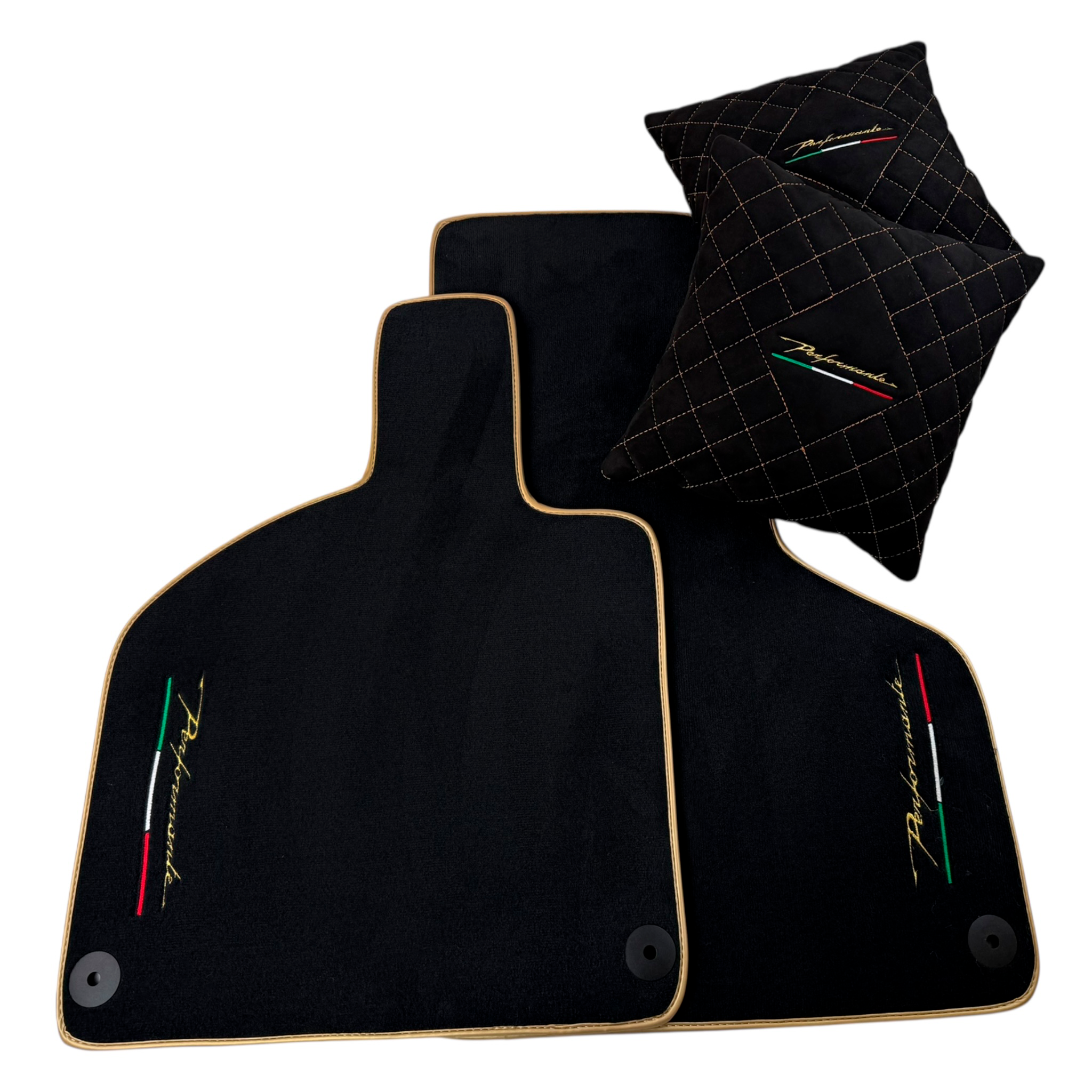 Custom Black Mats for Lamborghini Huracan Performante - Durable & Stylish