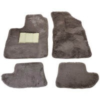 Sheepskin Floor Mats For Bentley Continental GTC (2011-2018) Er56 Design - AutoWin