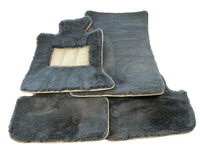 Sheepskin Floor Mats For Rolls Royce Phantom VIII (2017-2024) ER56 Design Brand - AutoWin