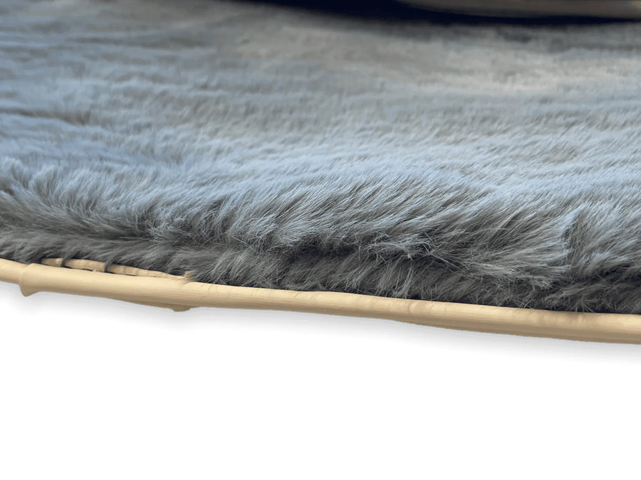 Sheepskin Floor Mats For Rolls Royce Phantom VIII (2017-2024) ER56 Design Brand - AutoWin