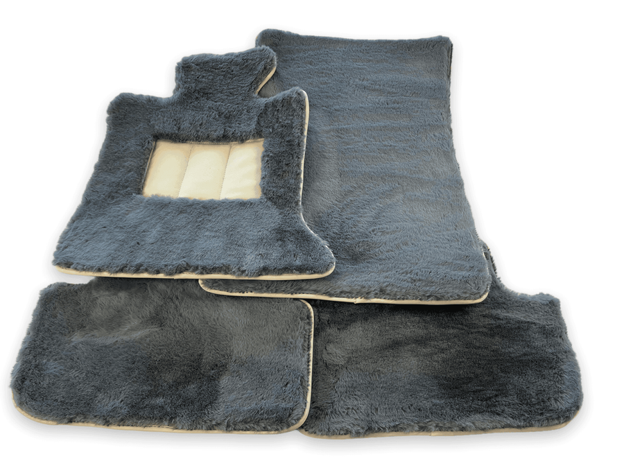 Sheepskin Floor Mats For Rolls Royce Spectre (2023-2024) ER56 Design Brand - AutoWin