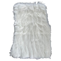 White Sheepskin Floor Mats For Rolls Royce Phantom 2003–2016 Er56 Design Brand - AutoWin