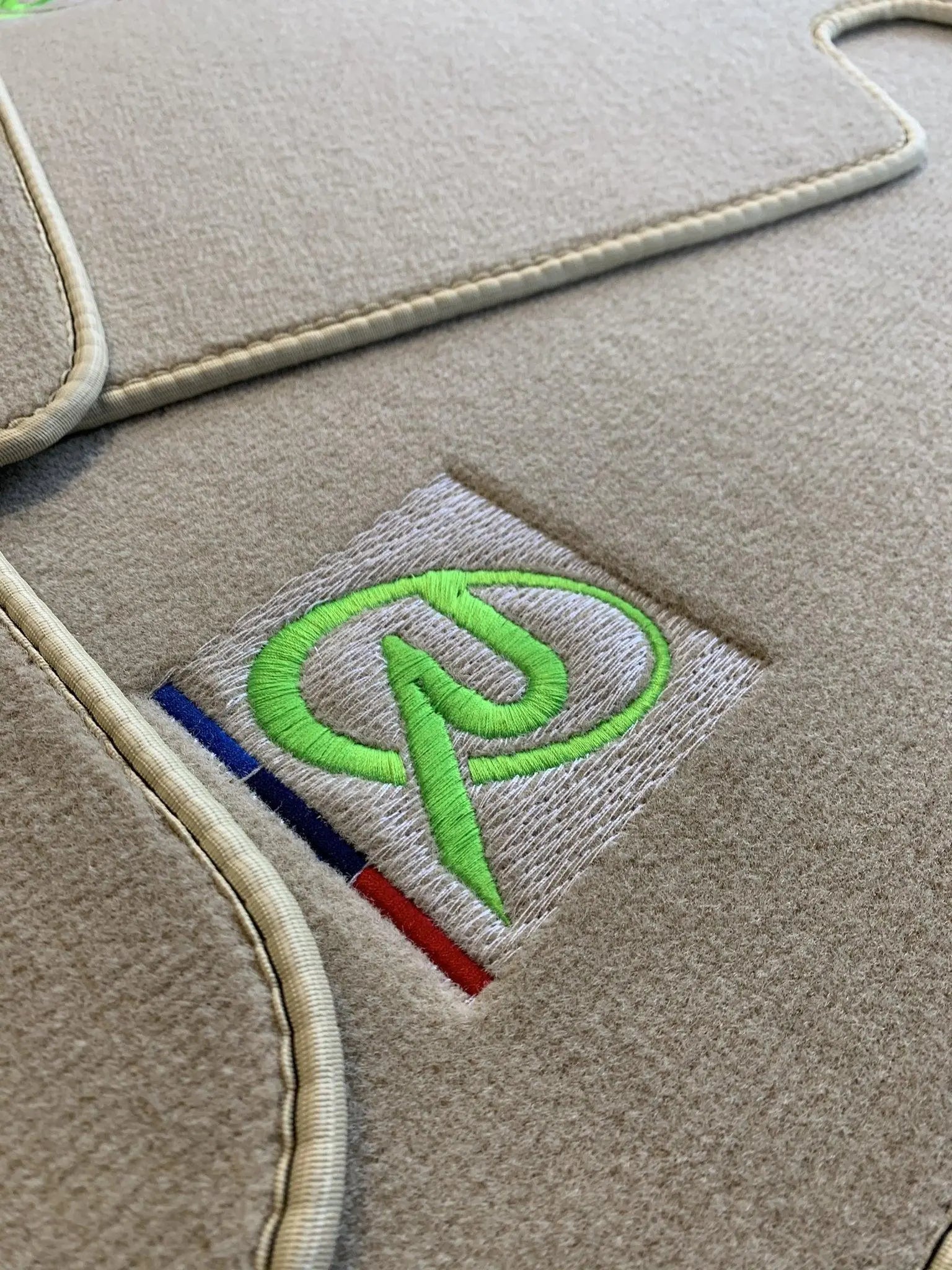 Beige Floor Mats For BMW 5 Series F07 Gt Brand Tailored Set Perfect Fit - AutoWin