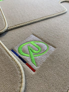 Beige Floor Mats For BMW 5 Series F10 Tailored Set Perfect Fit - AutoWin