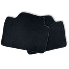 Black Floor Mats for BMW iX (2022-2024) with Color Stripes Tailored Set Perfect Fit - AutoWin