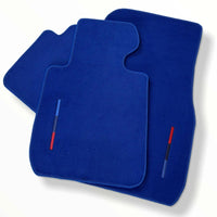 Blue Floor Mats For BMW 8 Series Gran Coupe G16 With M Package - AutoWin
