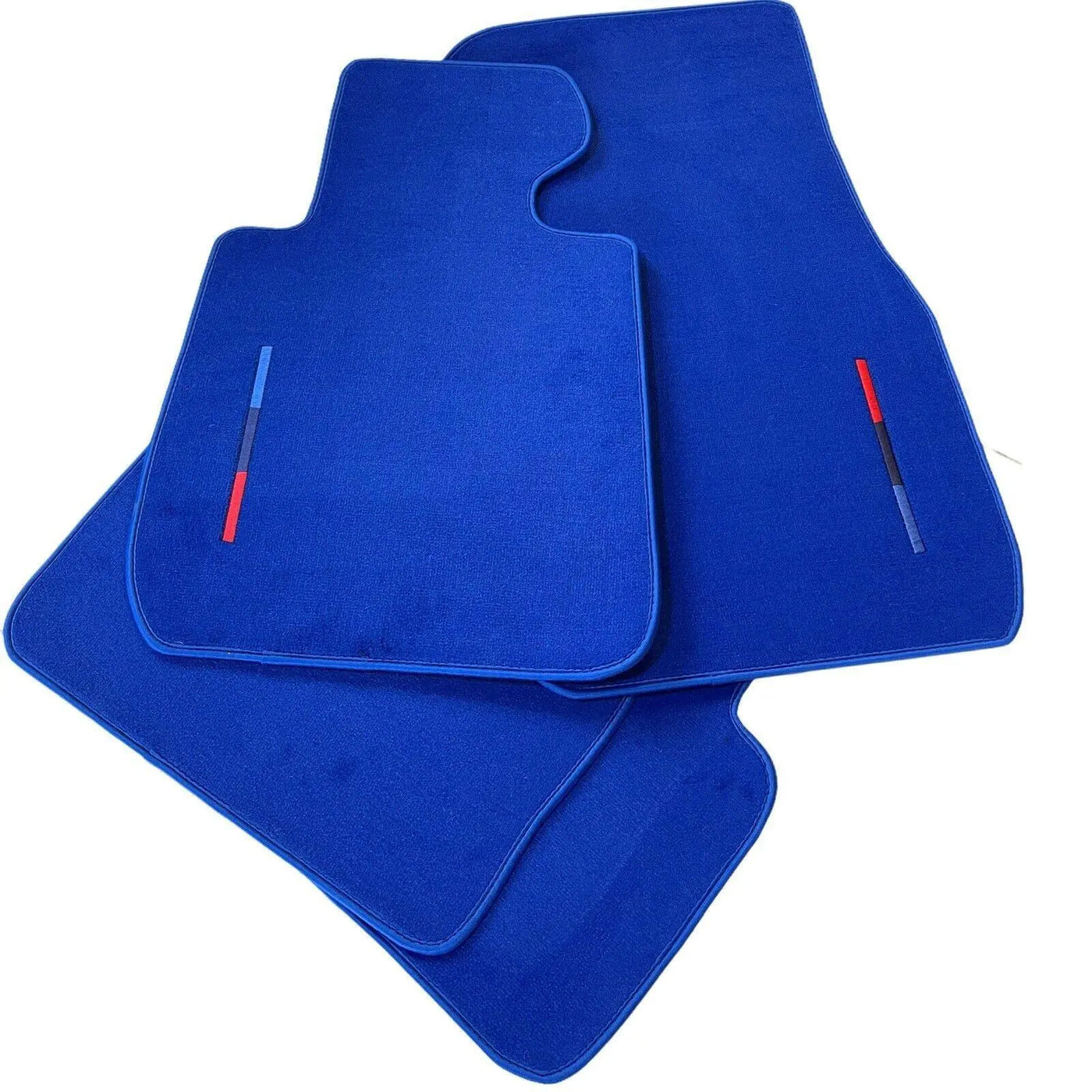 Blue Floor Mats For BMW X3M Series F97 With M Package - AutoWin
