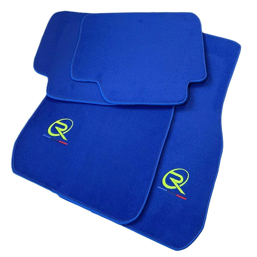 Blue Floor Mats For BMW X5 Series F15 Tailored Set Perfect Fit - AutoWin