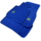 Blue Floor Mats for BMW iX (2022-2024) Tailored Set Perfect Fit - AutoWin