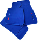Blue Floor Mats for BMW iX (2022-2024) with M Package - AutoWin
