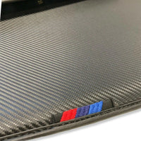 Black Carbon Fiber Floor Mats for BMW iX (2022-2024) by AutoWin - AutoWin