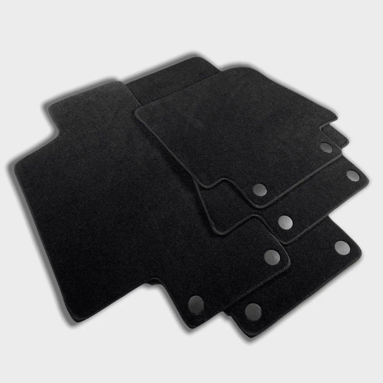 Floor Mats For Maserati GranCabrio I (2010-2019) Black - AutoWin