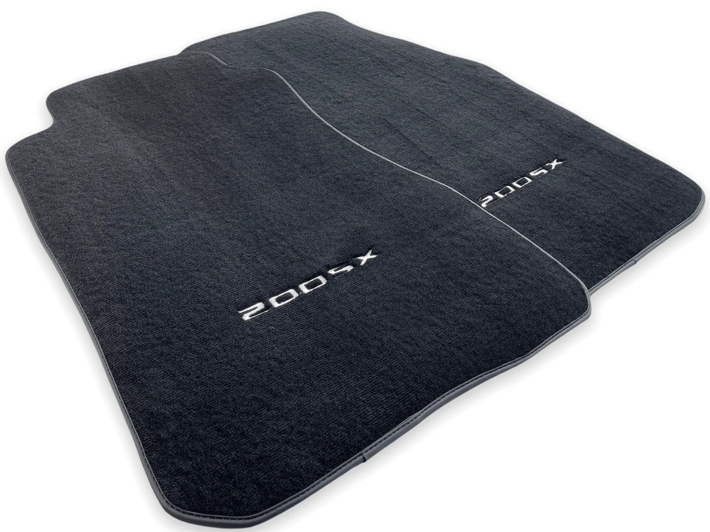Floor Mats For Nissan 200 SX (1989-1994) Tailored Black Carpets - AutoWin