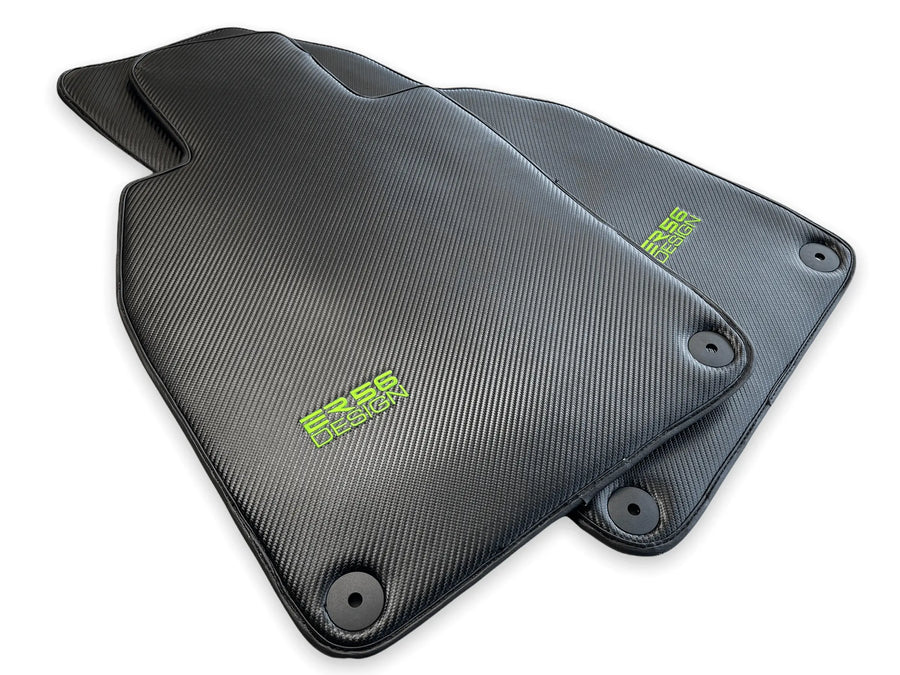 Floor Mats for Porsche 991 GT3RS 2014-2020 CARBON FIBER AUTOWIN - AutoWin
