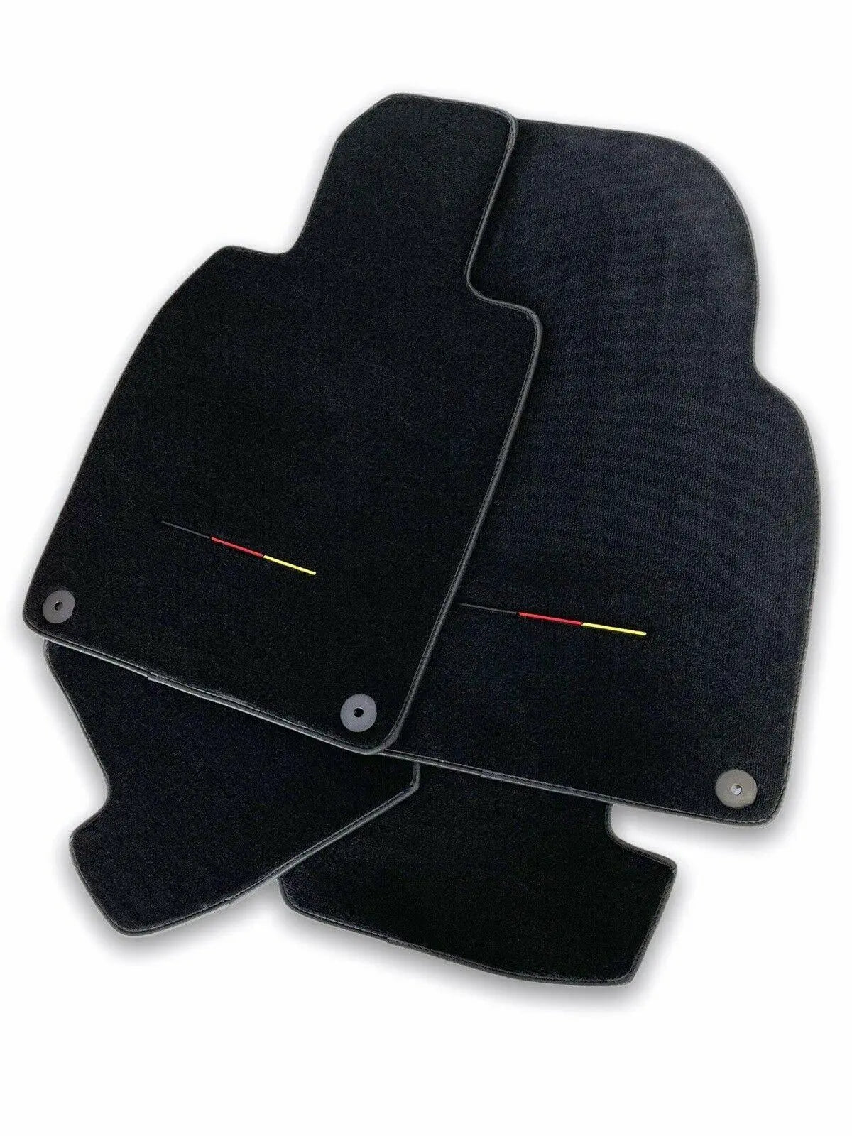 Floor Mats for Porsche Taycan 2019-2023 Carpet Germany Flag AutoWin Brand - AutoWin