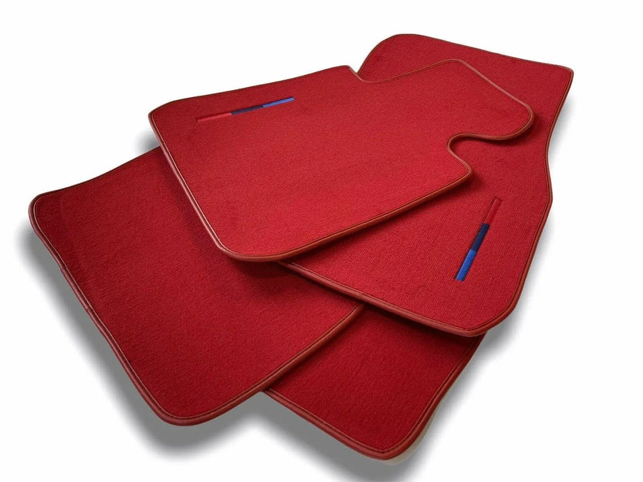 Red Floor Mats For BMW 1 Series F40 With M Package - AutoWin