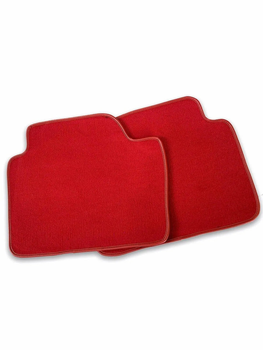 Red Floor Mats For BMW 7 Series F02 With M Package - AutoWin