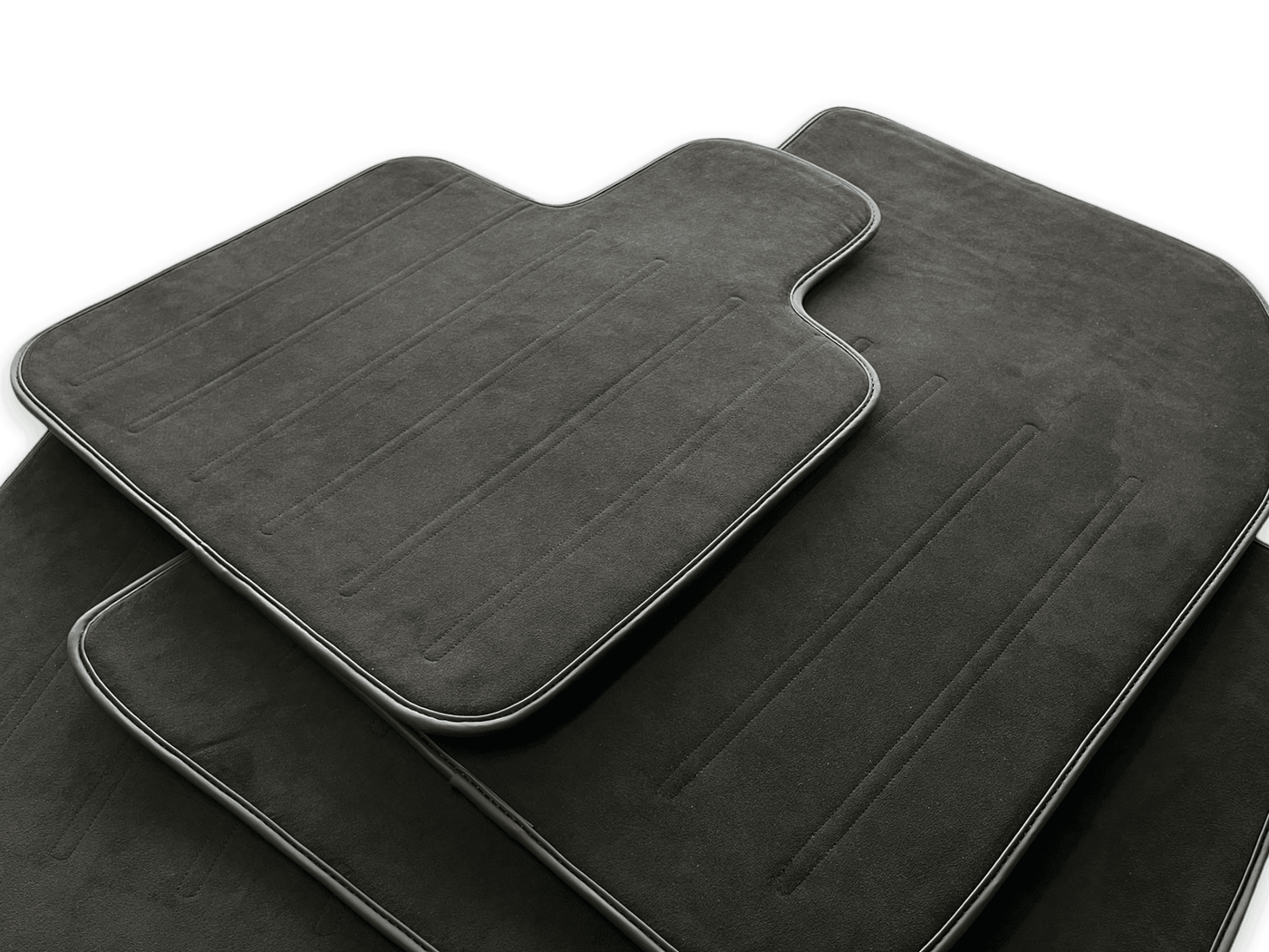 Alcantara Floor Mats For Rolls Royce Shadow 1965-1977 - AutoWin
